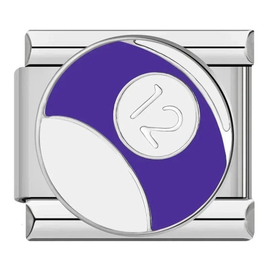 12 Ball - Cacilia Sauer - Italian Charm Bracelet - custom jewelry - vintage jewelry - charms and pendants