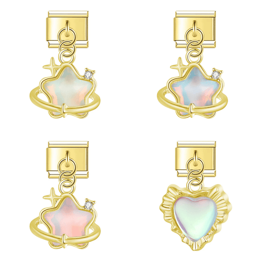 Celestial Star Opal Charms