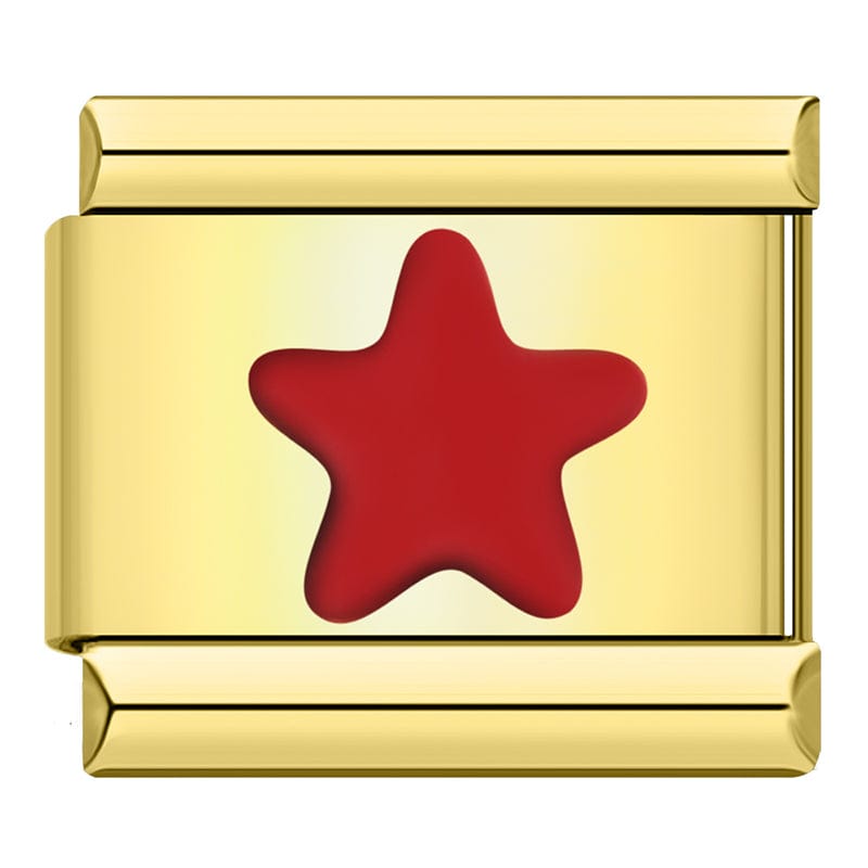 Solid Red Star