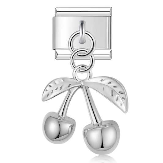 Cherry Dangle in Silver