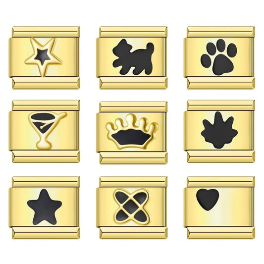 Silhouette Icons Black