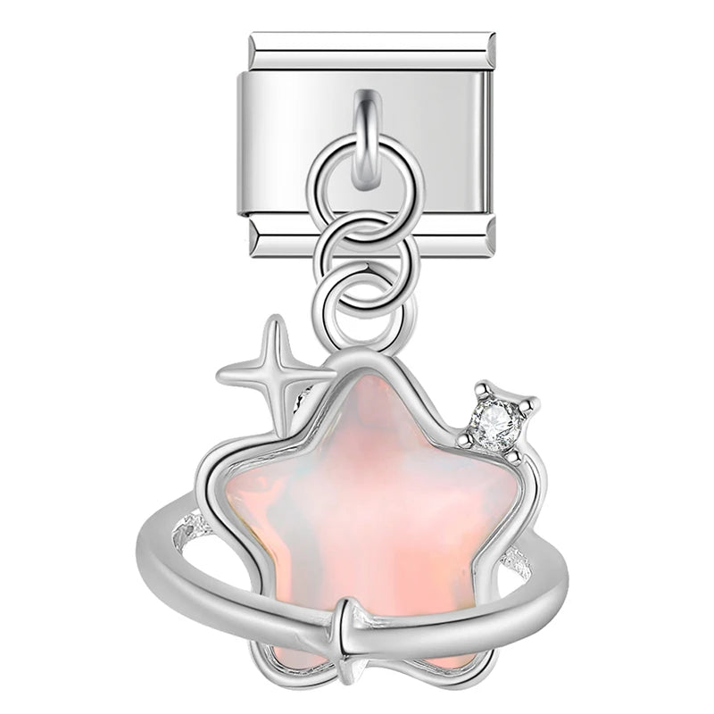 Celestial Star Opal Charms