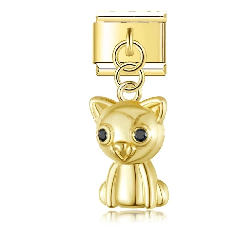 Gold Sitting Kitten