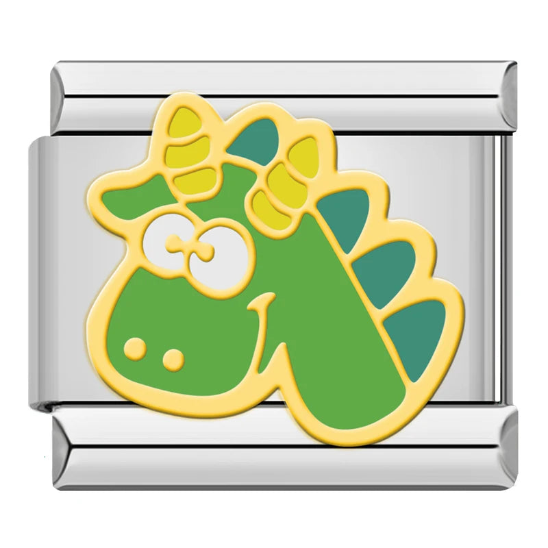 Green Cartoon Dragon