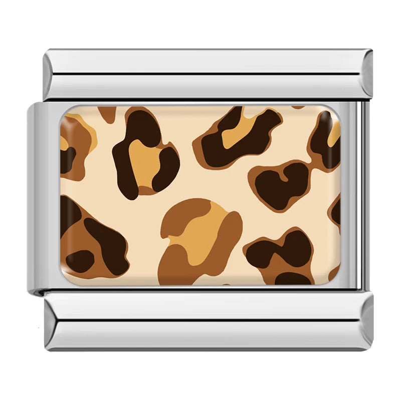 Leopard Print in Silver