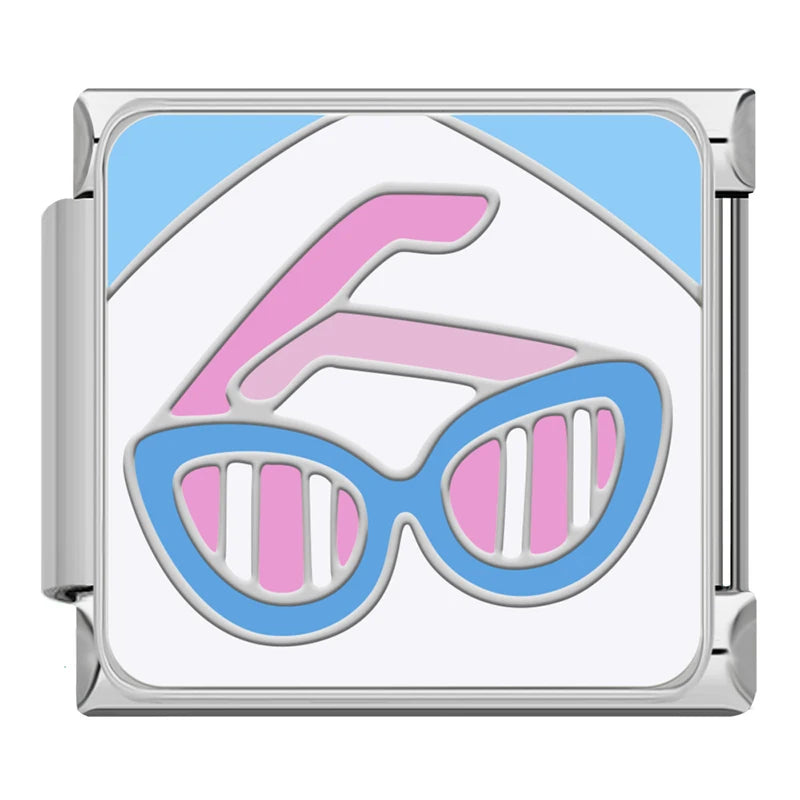 Pink Cat-Eye Sunglasses