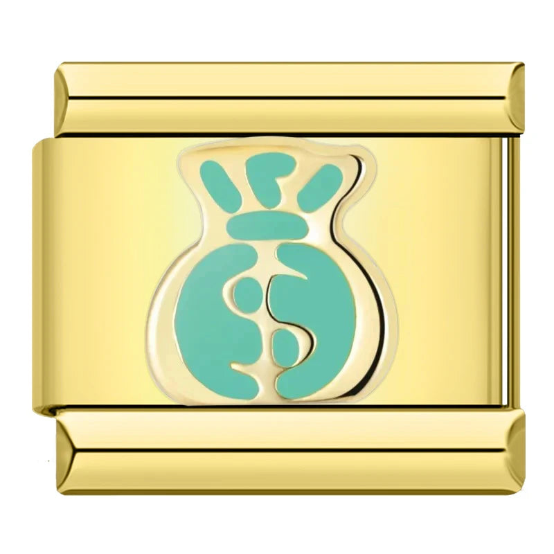 Green Money Bag