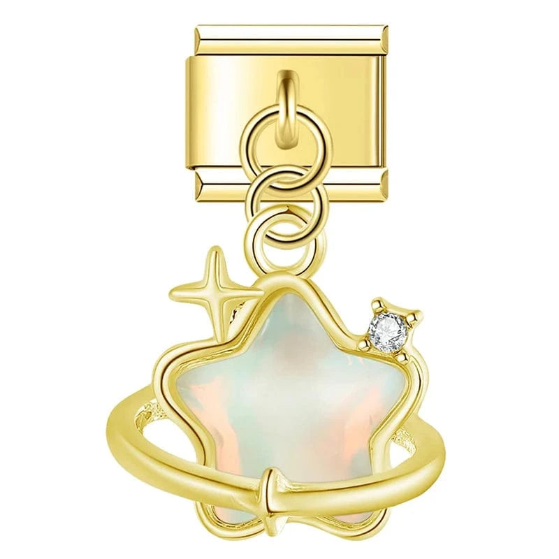 Celestial Star Opal Charms