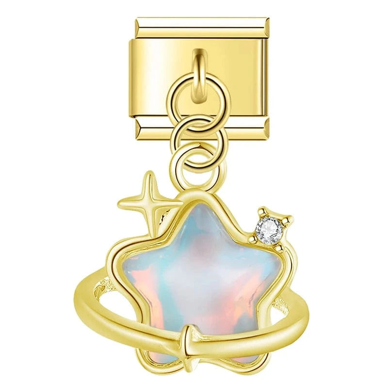 Celestial Star Opal Charms