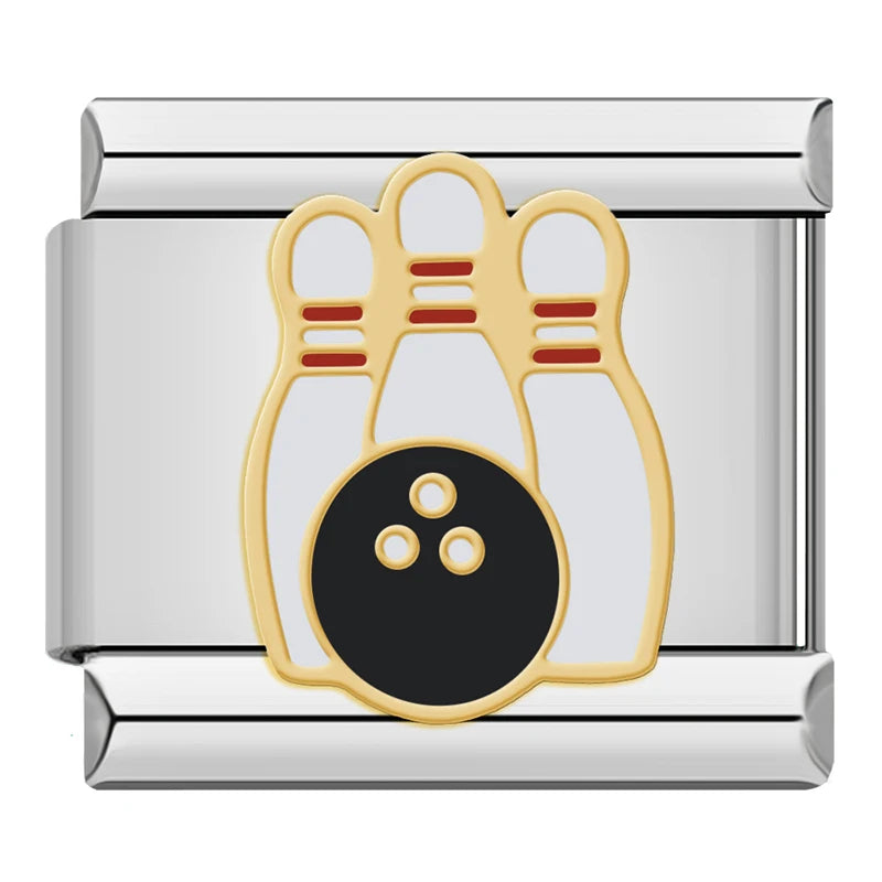 Bowling Pins and Ball