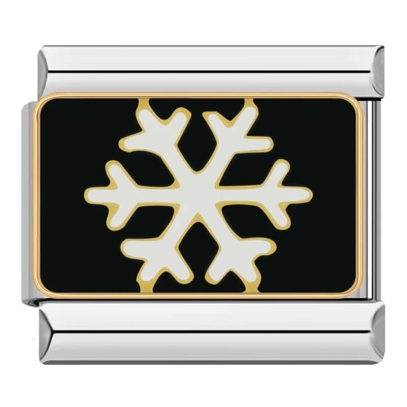 A Snow - Cacilia Sauer - Italian Charm Bracelet - custom jewelry - vintage jewelry - charms and pendants