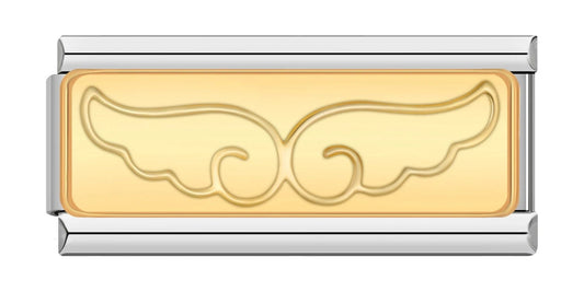 Angel Wings - Cacilia Sauer - Italian Charm Bracelet - custom jewelry - vintage jewelry - charms and pendants