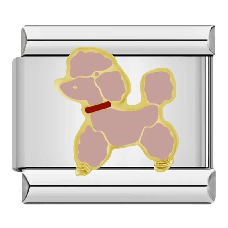 Animals - Cacilia Sauer - Italian Charm Bracelet - custom jewelry - vintage jewelry - charms and pendants