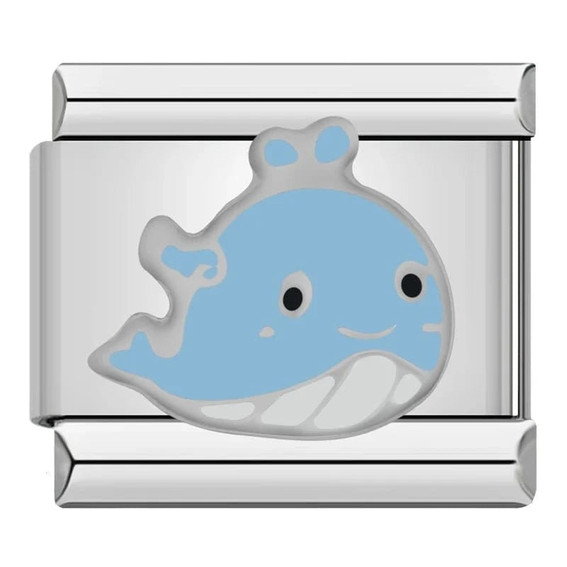 Animals - Cacilia Sauer - Italian Charm Bracelet - custom jewelry - vintage jewelry - charms and pendants