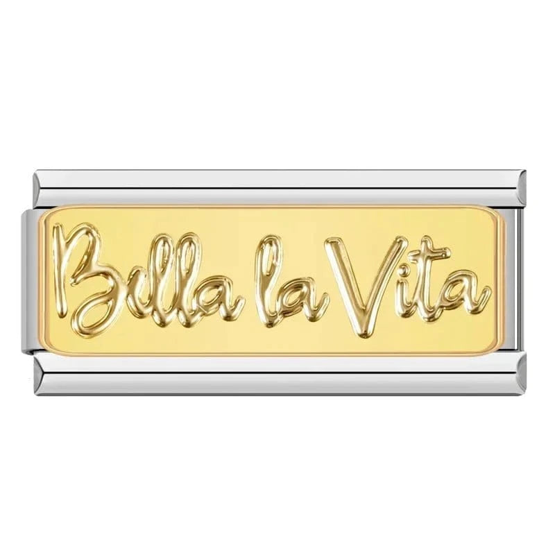 Bella La Vita - Cacilia Sauer - Italian Charm Bracelet - custom jewelry - vintage jewelry - charms and pendants