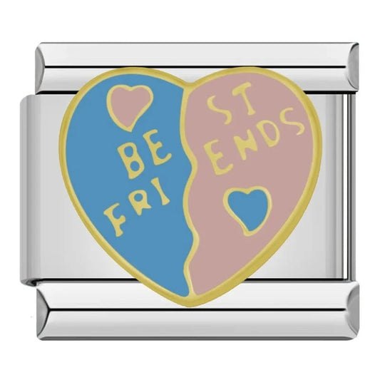 Best Friend - Cacilia Sauer - Italian Charm Bracelet - custom jewelry - vintage jewelry - charms and pendants