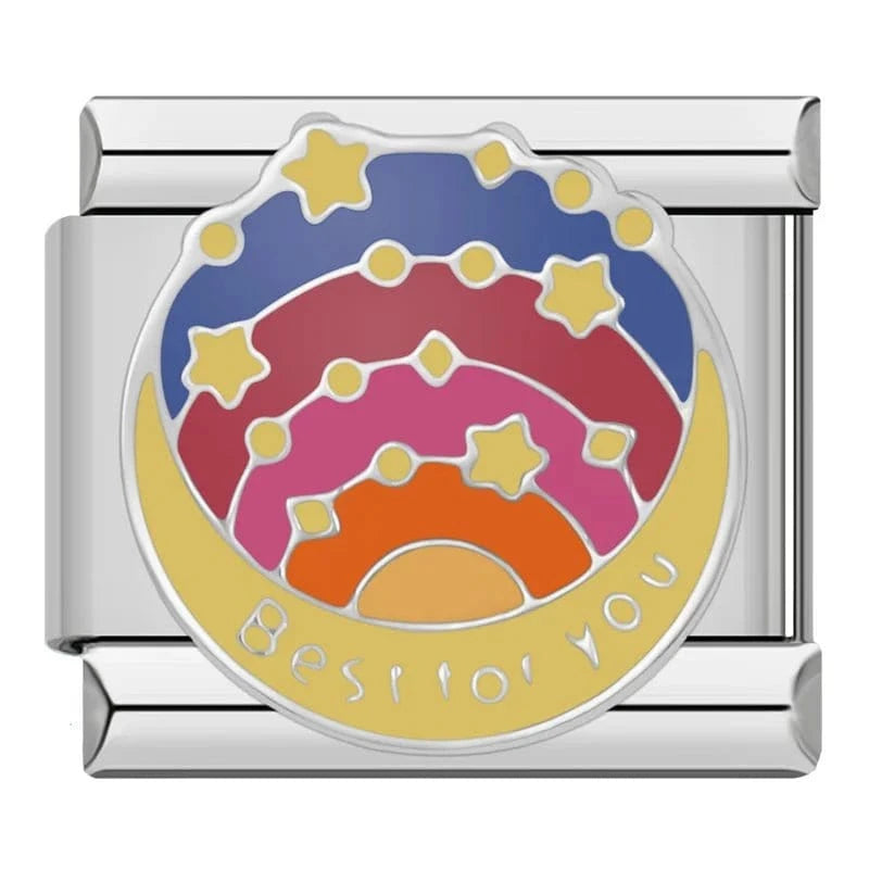 Best To You - Cacilia Sauer - Italian Charm Bracelet - custom jewelry - vintage jewelry - charms and pendants