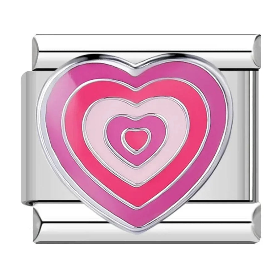 Pink Layered Heart
