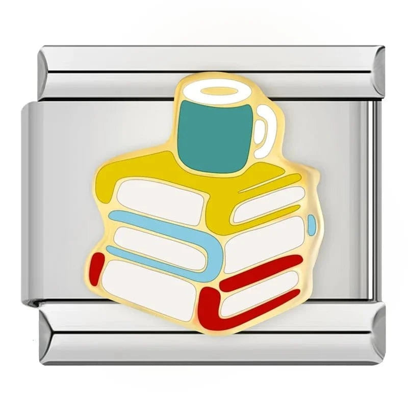 Books - Cacilia Sauer - Italian Charm Bracelet - custom jewelry - vintage jewelry - charms and pendants