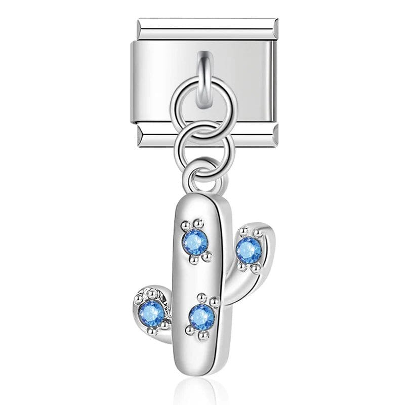 Catus - Cacilia Sauer - Italian Charm Bracelet - custom jewelry - vintage jewelry - charms and pendants