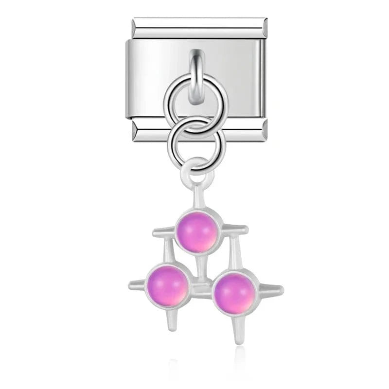 Magenta Bead Cluster
