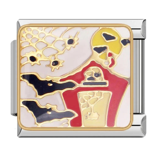 China Spring - Cacilia Sauer - Italian Charm Bracelet - custom jewelry - vintage jewelry - charms and pendants