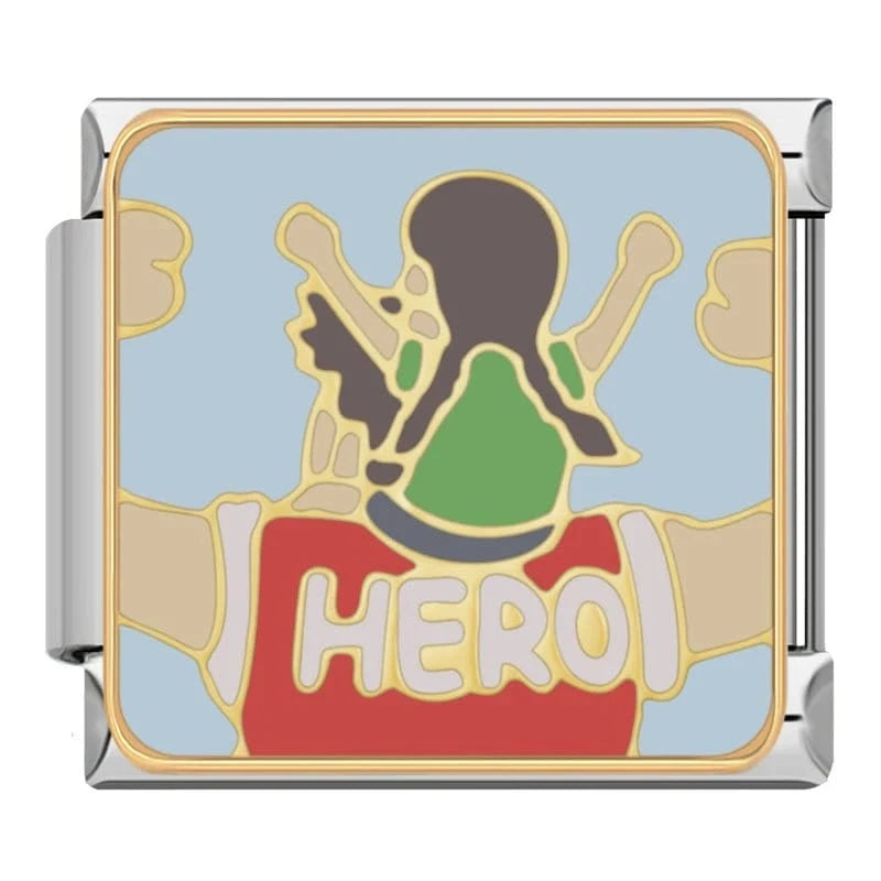 Daily Routine - Cacilia Sauer - Italian Charm Bracelet - custom jewelry - vintage jewelry - charms and pendants