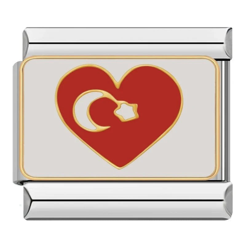 Turkey Flag Heart