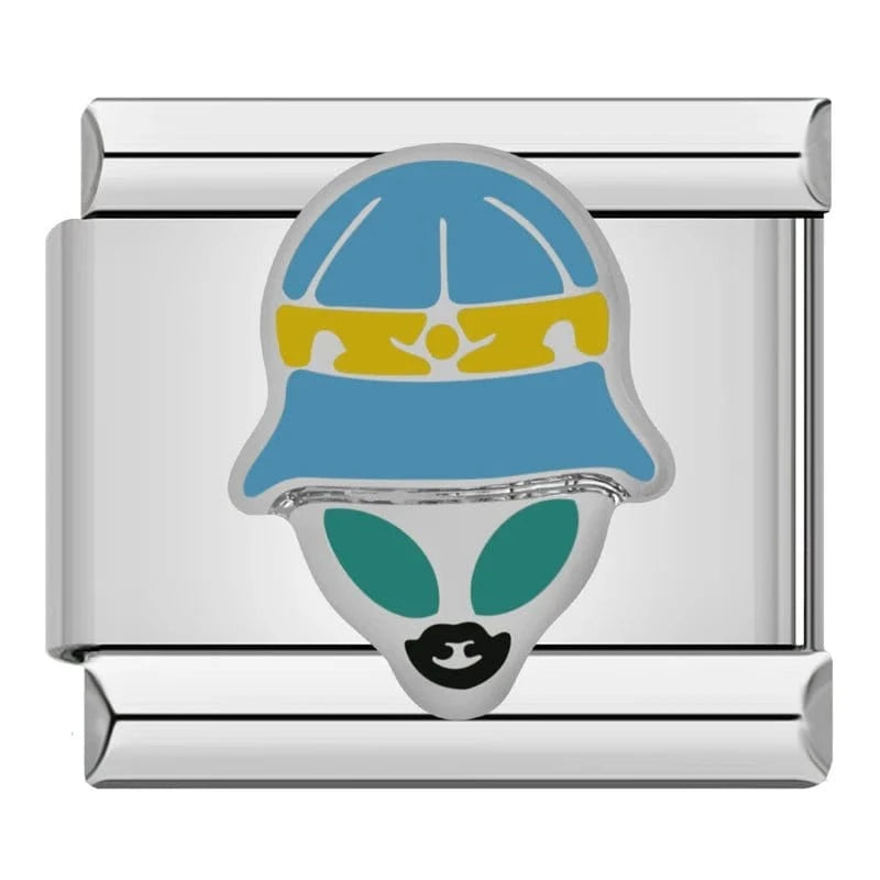 Evil Eye Collection - Cacilia Sauer - Italian Charm Bracelet - custom jewelry - vintage jewelry - charms and pendants