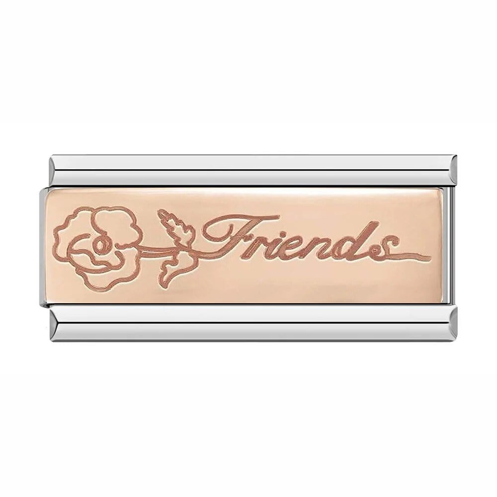 Friend - Cacilia Sauer - Italian Charm Bracelet - custom jewelry - vintage jewelry - charms and pendants