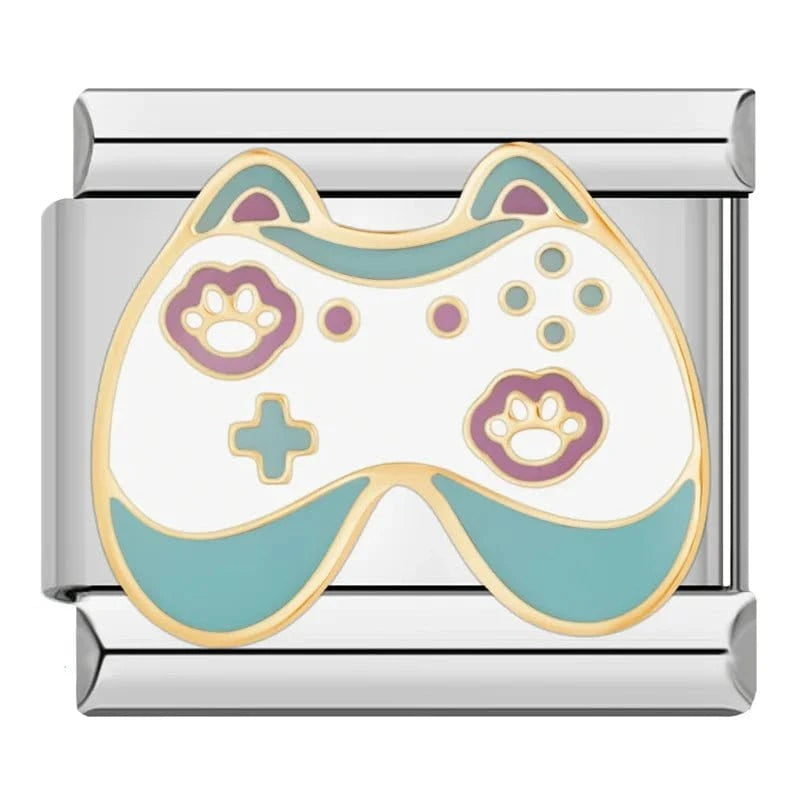 Gambling Charms - Cacilia Sauer - Italian Charm Bracelet - custom jewelry - vintage jewelry - charms and pendants