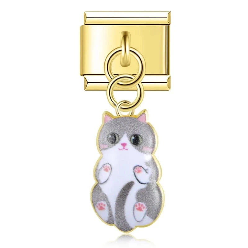Grey and White Cat