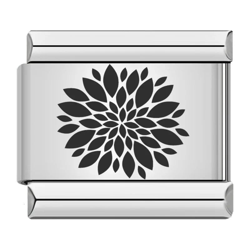 Graphic Symbols - Cacilia Sauer - Italian Charm Bracelet - custom jewelry - vintage jewelry - charms and pendants