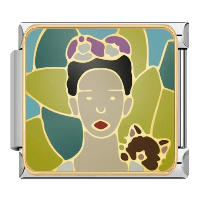 Woman with Flower Crown