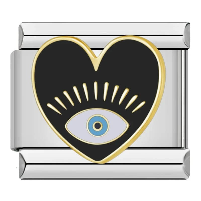 Black Heart Evil Eye