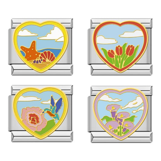 Heartland Collection - Cacilia Sauer - Italian Charm Bracelet - custom jewelry - vintage jewelry - charms and pendants