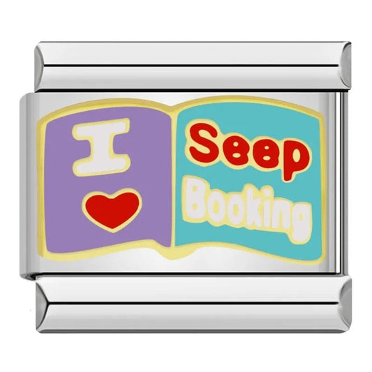 I love seep booking - Cacilia Sauer - Italian Charm Bracelet - custom jewelry - vintage jewelry - charms and pendants
