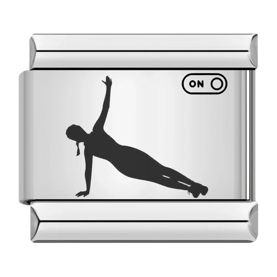 Yoga Plank Silhouette