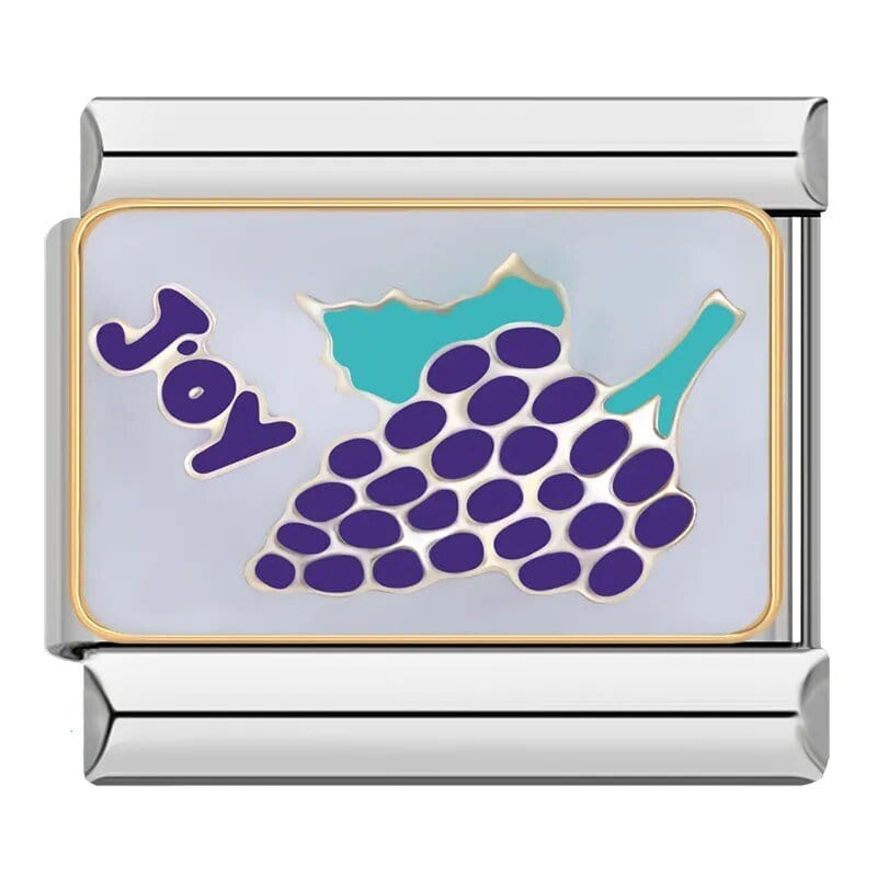 Joy - Cacilia Sauer - Italian Charm Bracelet - custom jewelry - vintage jewelry - charms and pendants