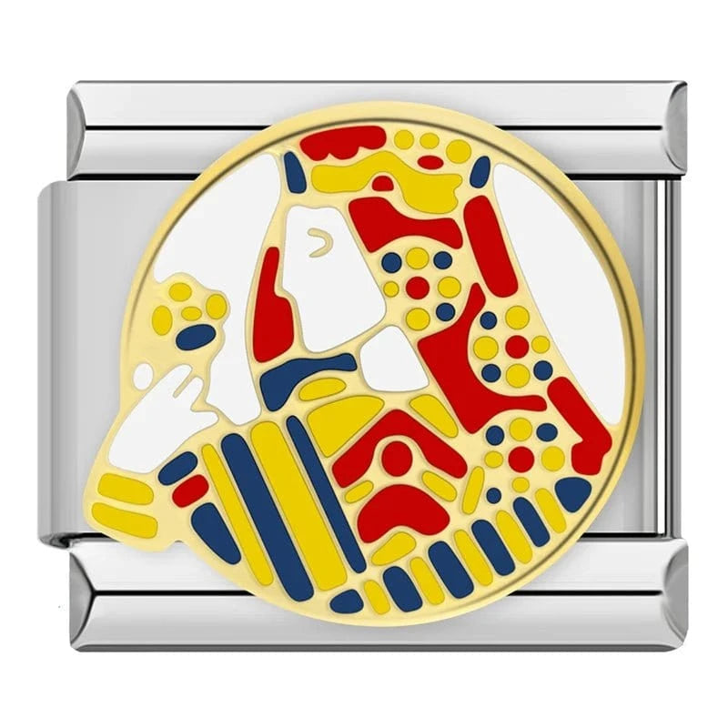 King - Queen Card - Cacilia Sauer - Italian Charm Bracelet - custom jewelry - vintage jewelry - charms and pendants