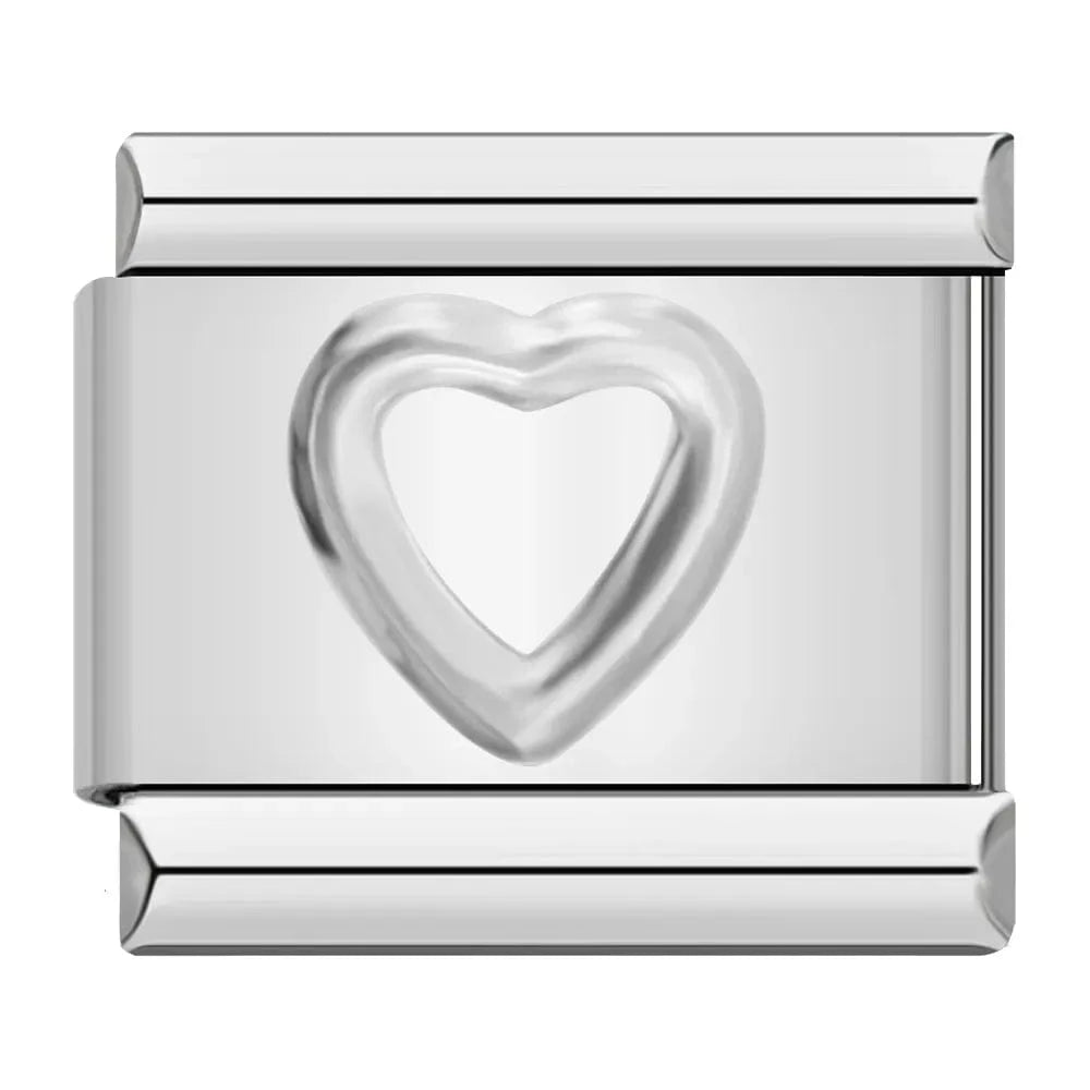 Letters - Cacilia Sauer - Italian Charm Bracelet - custom jewelry - vintage jewelry - charms and pendants