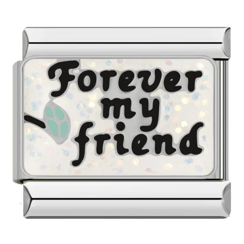 Mother - Friend - Cacilia Sauer - Italian Charm Bracelet - custom jewelry - vintage jewelry - charms and pendants