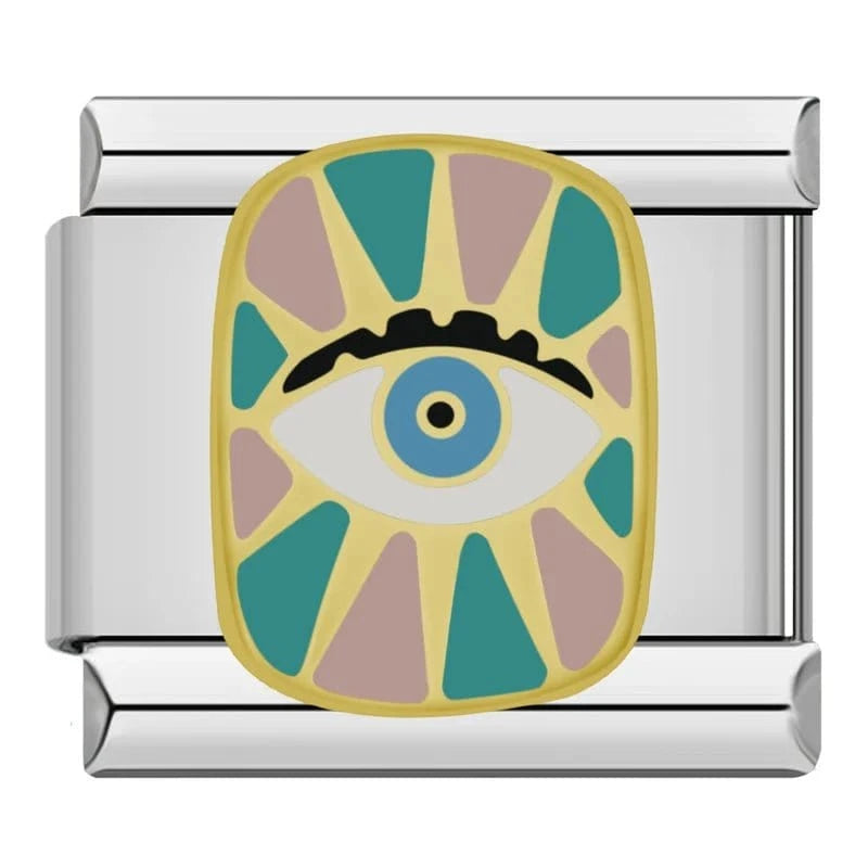 Painting Art Collection - Cacilia Sauer - Italian Charm Bracelet - custom jewelry - vintage jewelry - charms and pendants