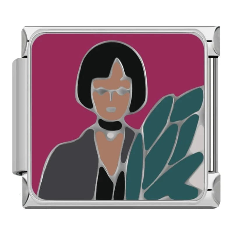 Painting Art Collection - Cacilia Sauer - Italian Charm Bracelet - custom jewelry - vintage jewelry - charms and pendants