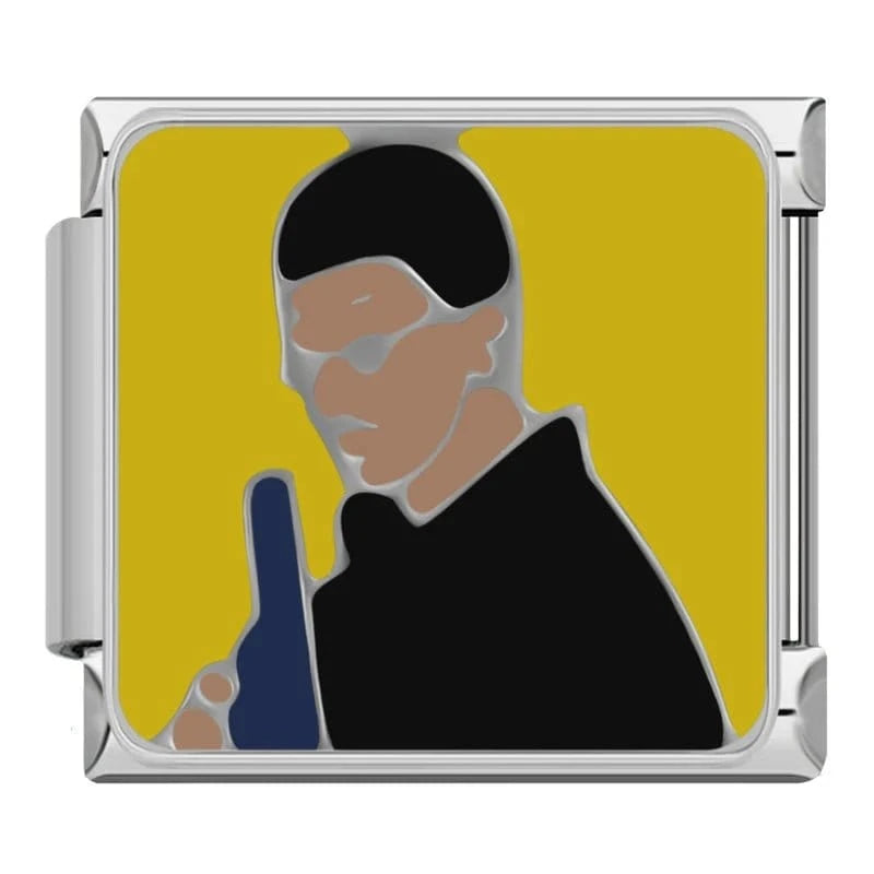 Painting Art Collection - Cacilia Sauer - Italian Charm Bracelet - custom jewelry - vintage jewelry - charms and pendants