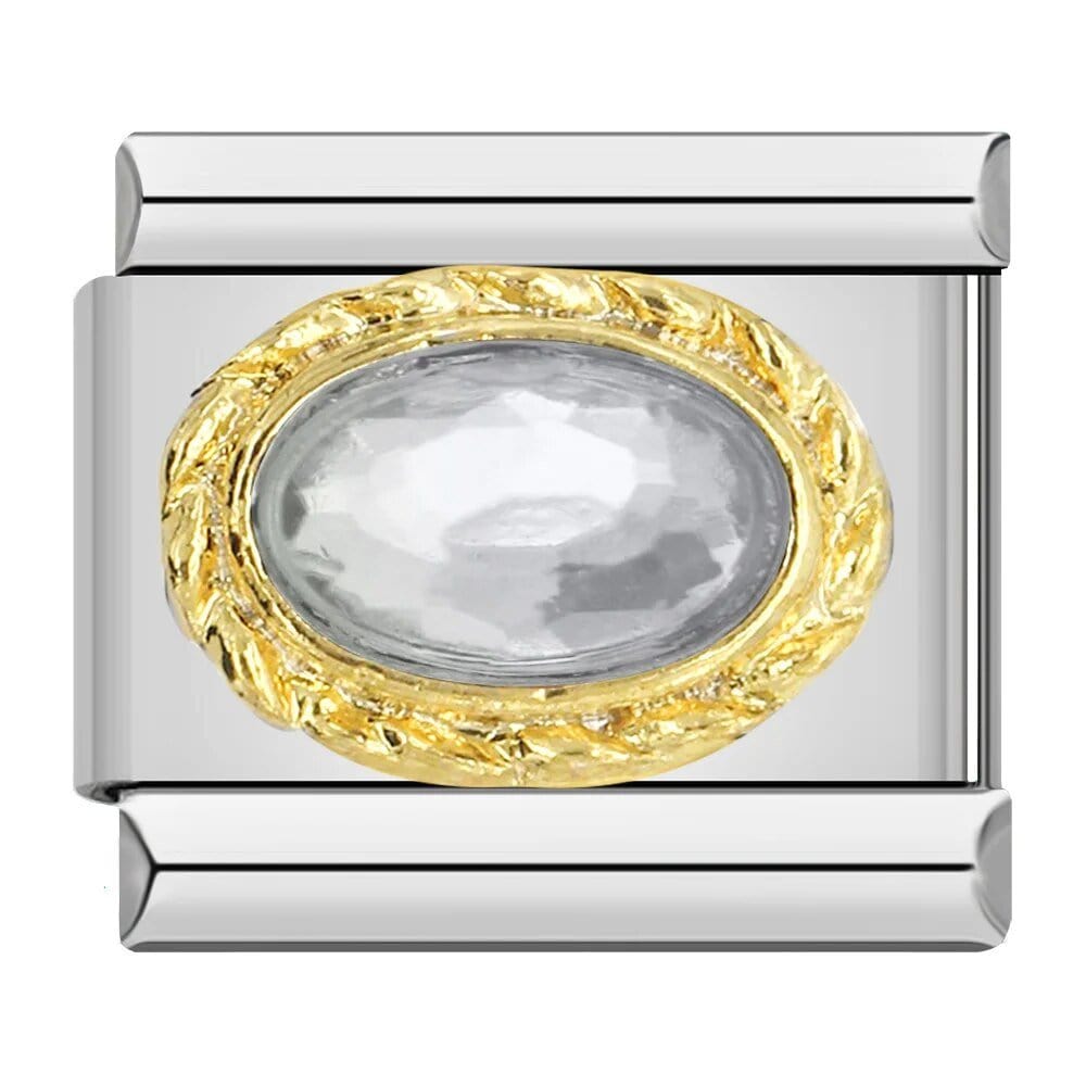 Precious Stones Set - Cacilia Sauer - Italian Charm Bracelet - custom jewelry - vintage jewelry - charms and pendants