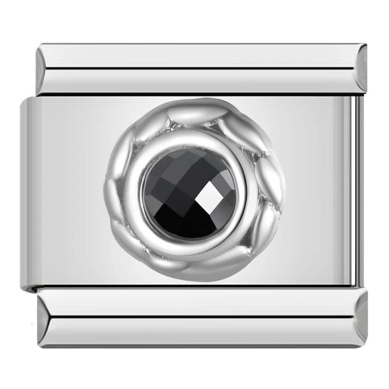 Precious Stones Set - Cacilia Sauer - Italian Charm Bracelet - custom jewelry - vintage jewelry - charms and pendants