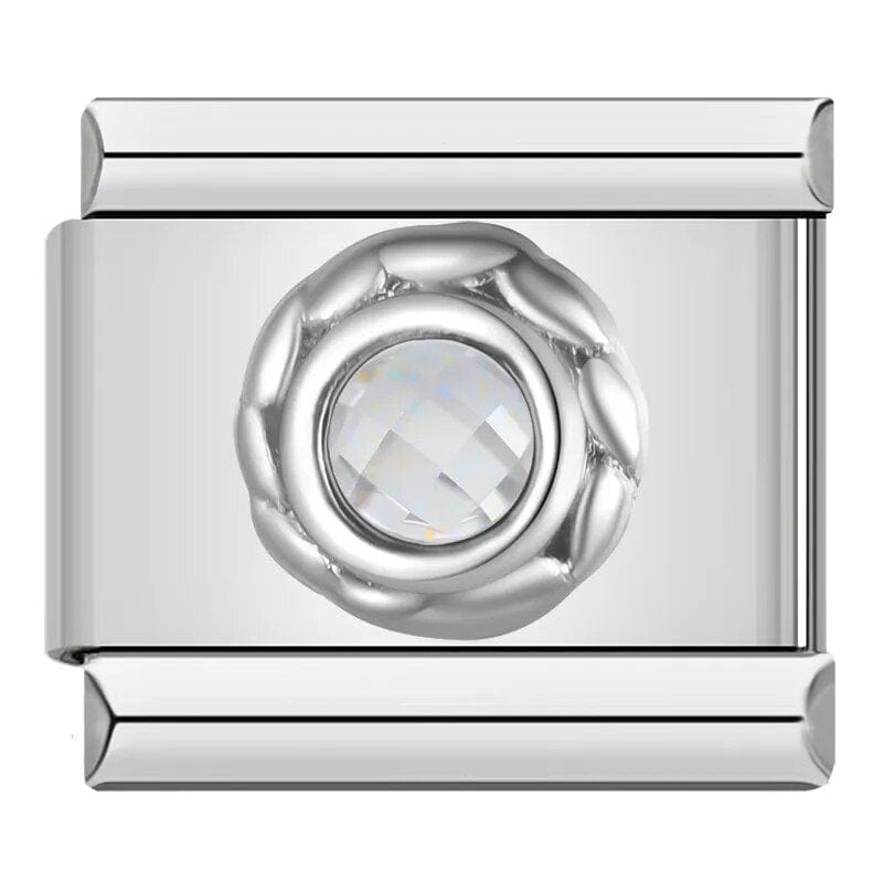 Precious Stones Set - Cacilia Sauer - Italian Charm Bracelet - custom jewelry - vintage jewelry - charms and pendants