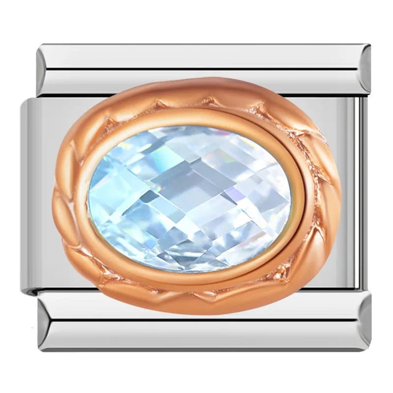 Precious Stones Set - Cacilia Sauer - Italian Charm Bracelet - custom jewelry - vintage jewelry - charms and pendants