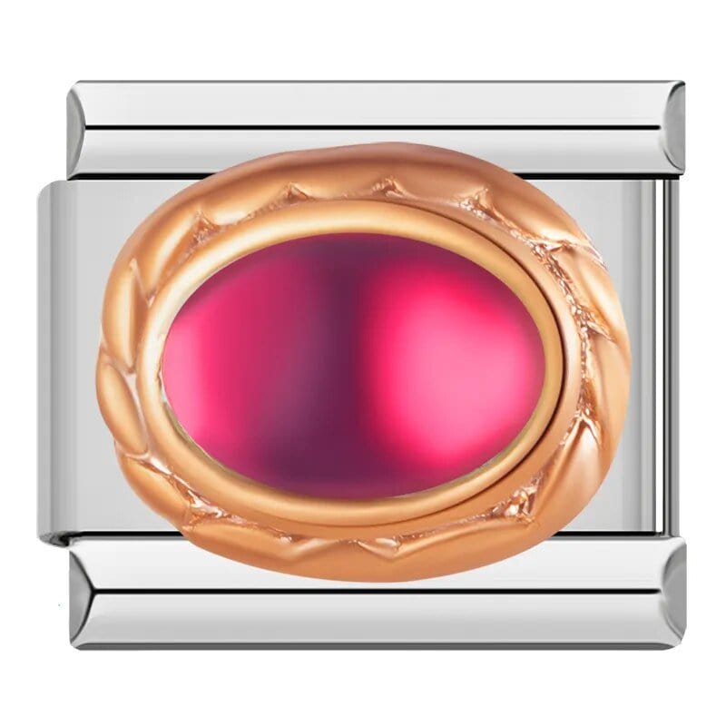 Precious Stones Set - Cacilia Sauer - Italian Charm Bracelet - custom jewelry - vintage jewelry - charms and pendants